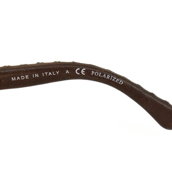 CHANEL Chain: Brown, Leather CC Logo Sunglasses lw - Picture 9 of 10